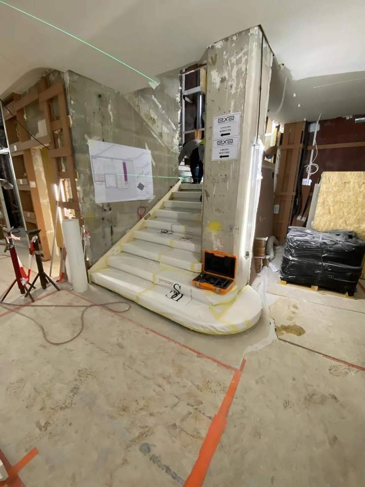 Rénovation rétail Exa faubourg st honore Île-de-France